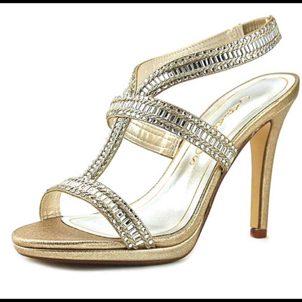 Caparros Givenchy Strappy Heels Women’s Size 8.5